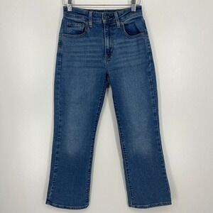 Levi's 725 High Rise Kick Bootcut Jeans Medium Wash Blue W25 L27 18883-0174